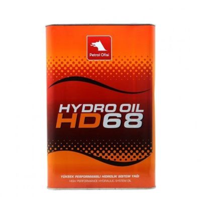 Petrol Ofisi Hydro Oil Hd 68  16 Litre (14 Kg) Teneke