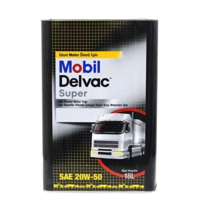 Mobil Delvac Super 20W-50 18 Litre (16kg) Teneke