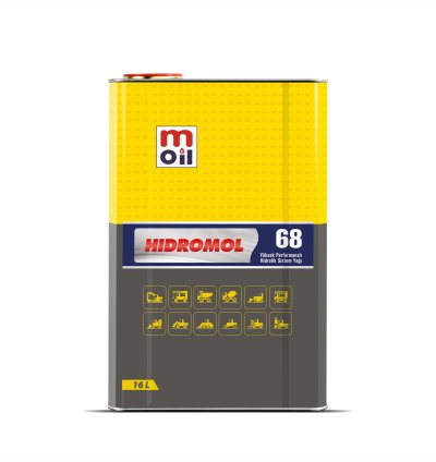 M Oil Hidromol 68 Hidrolik Yağı 16 Litre (14kg) Teneke